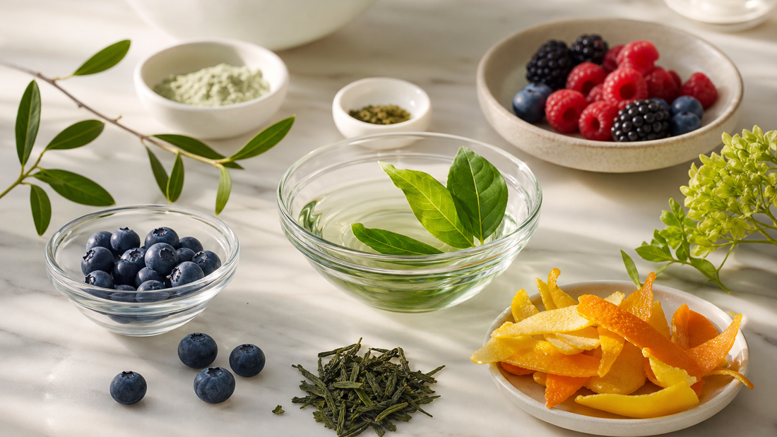 Ingredients for Dry Skin lifestyle skincare visual