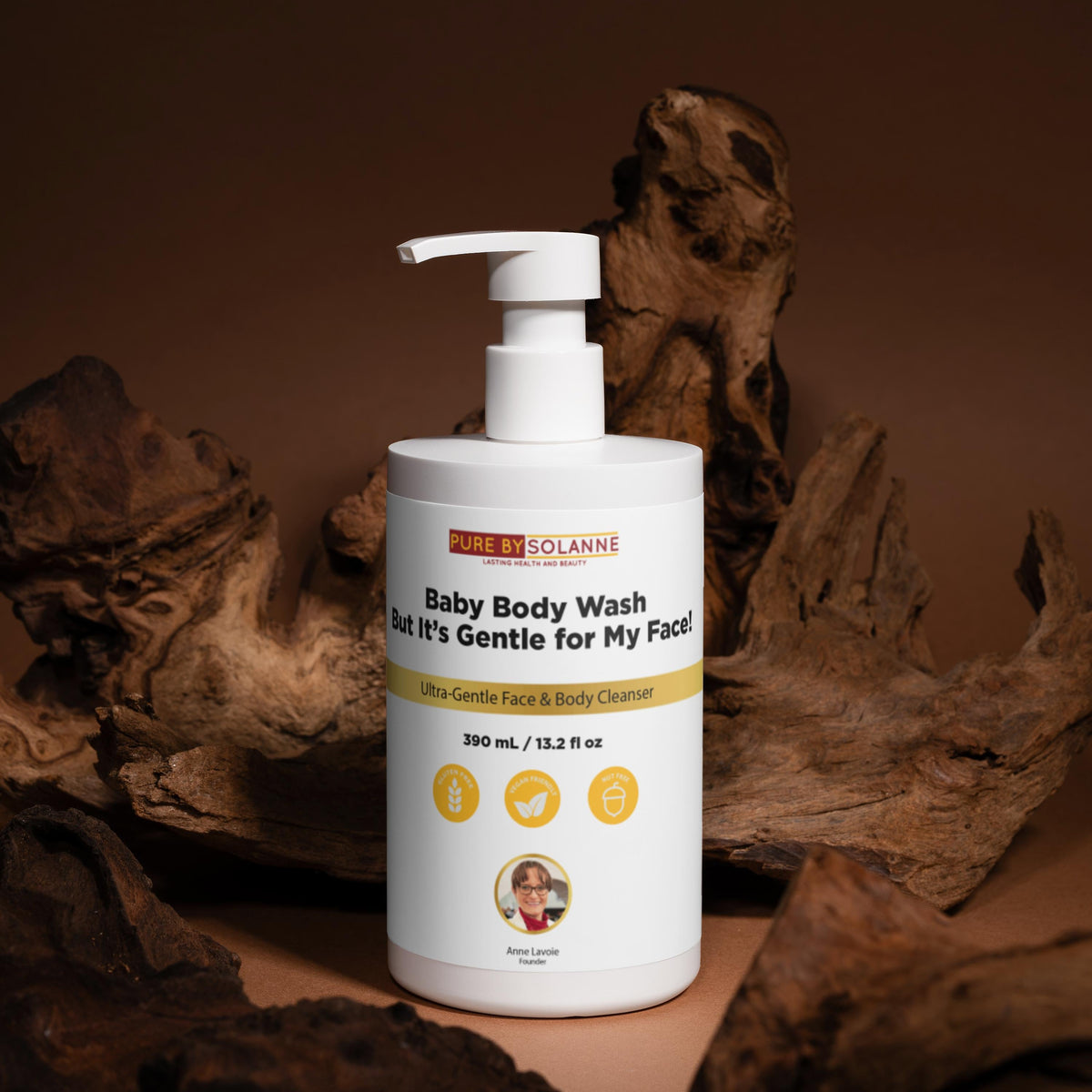 Baby Body Wash But It's gentle for my face!