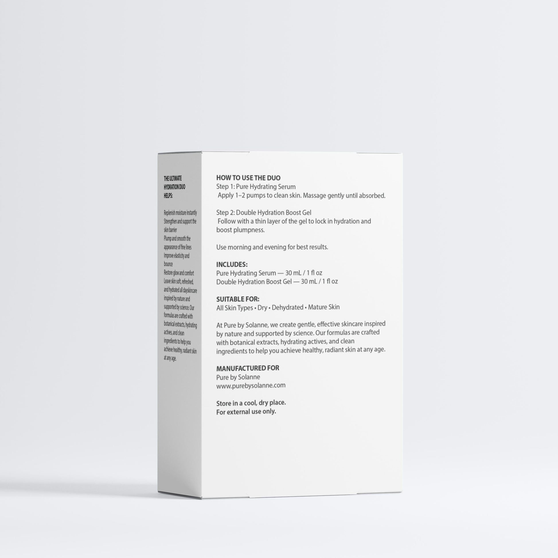 The Pure Deep Hydration Set