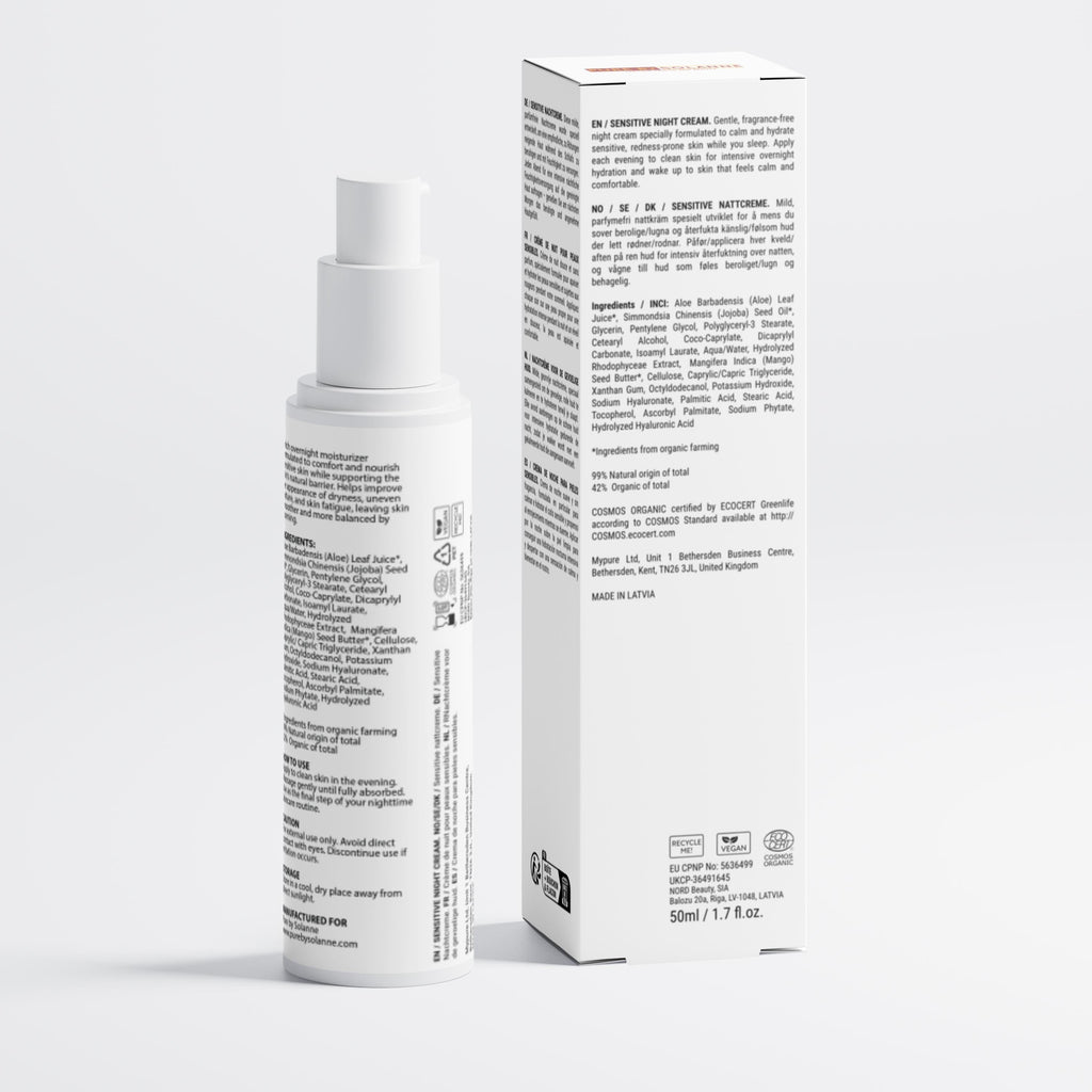 Pure Night Cream for Sensitive skin