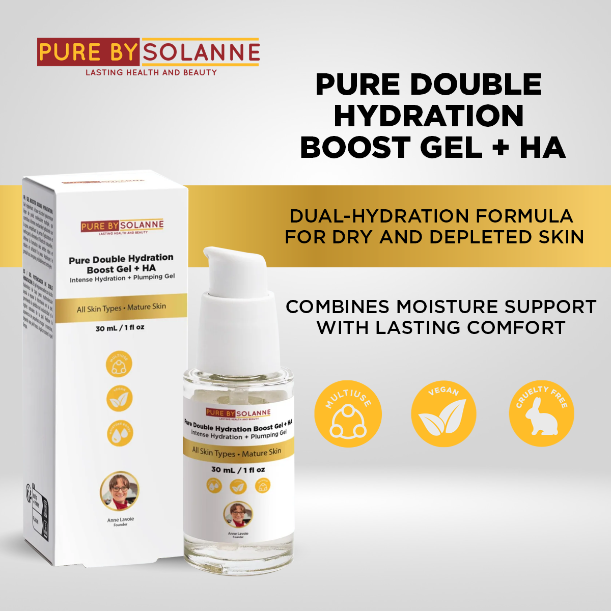 Pure Double Hydration Boost Gel + HA