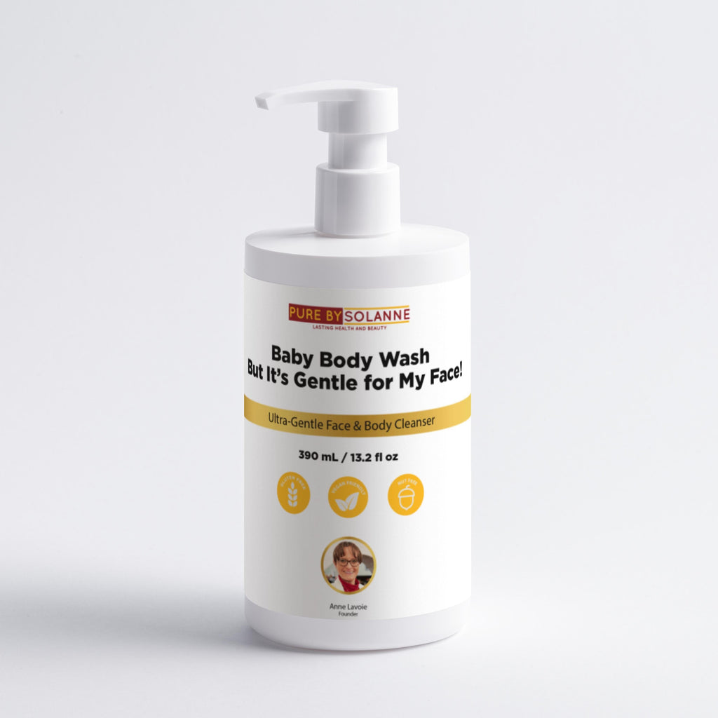 Baby Body Wash But It's gentle for my face!