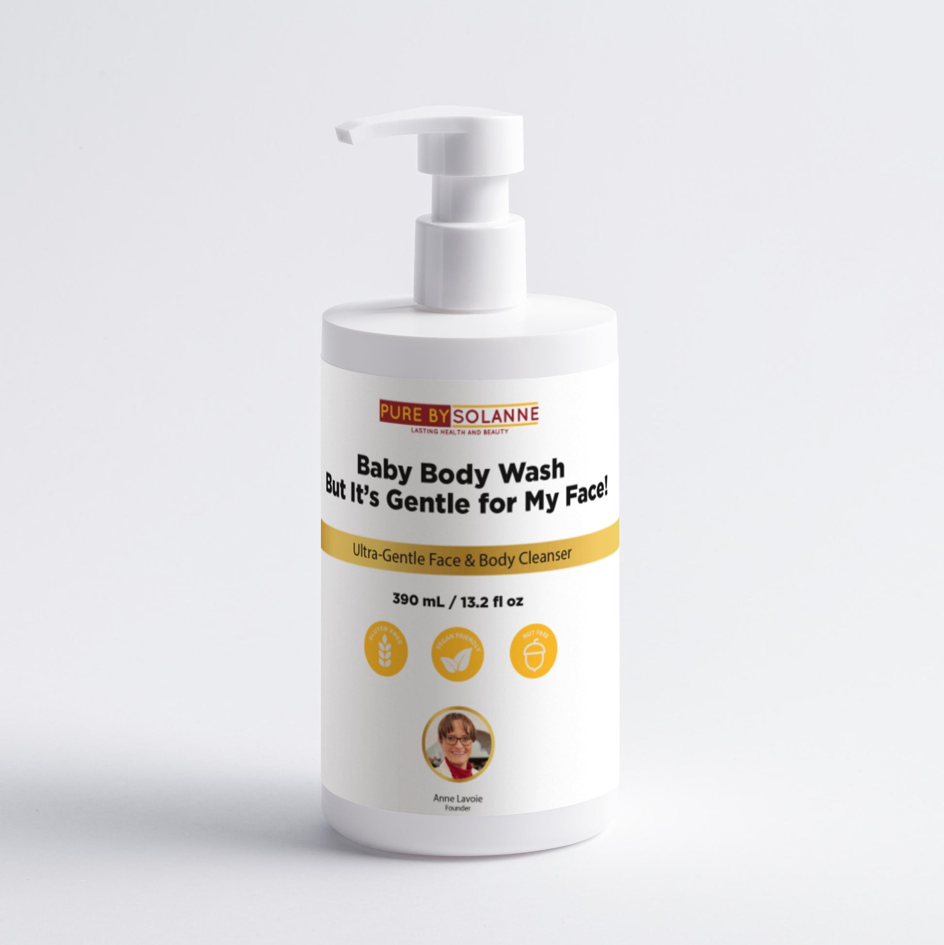 Baby Body Wash But It's gentle for my face!