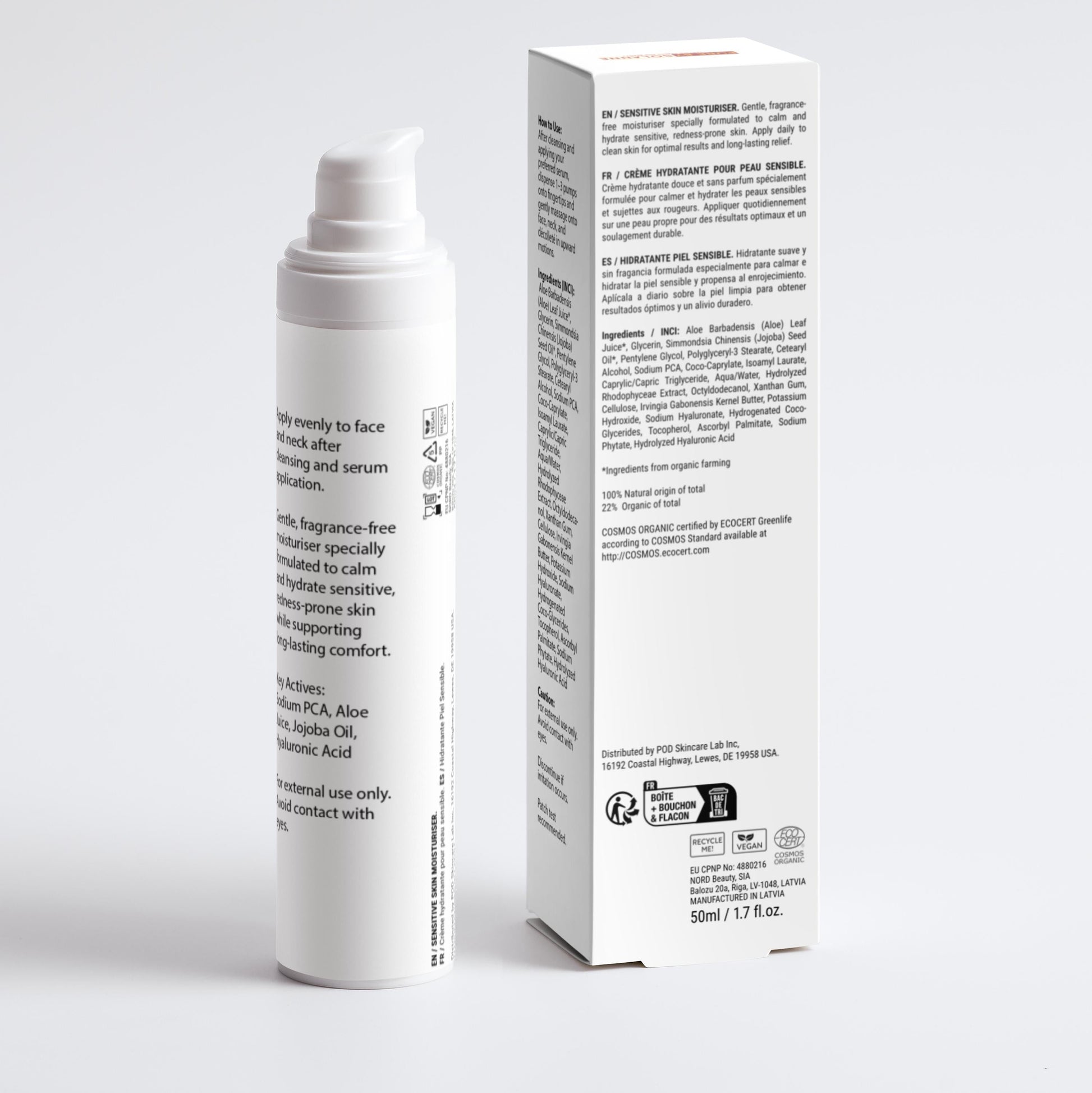 Pure Sensitive Skin Moisturiser