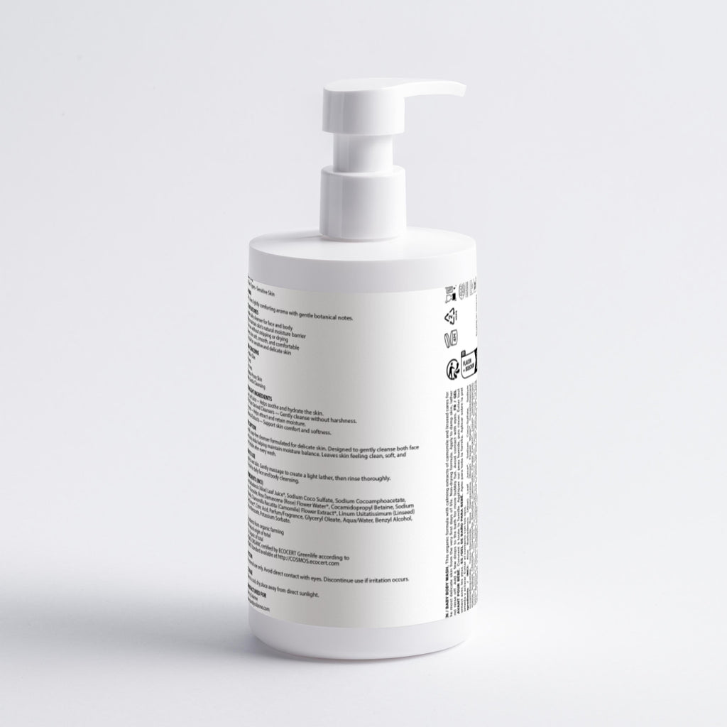 Baby Body Wash But It's gentle for my face!