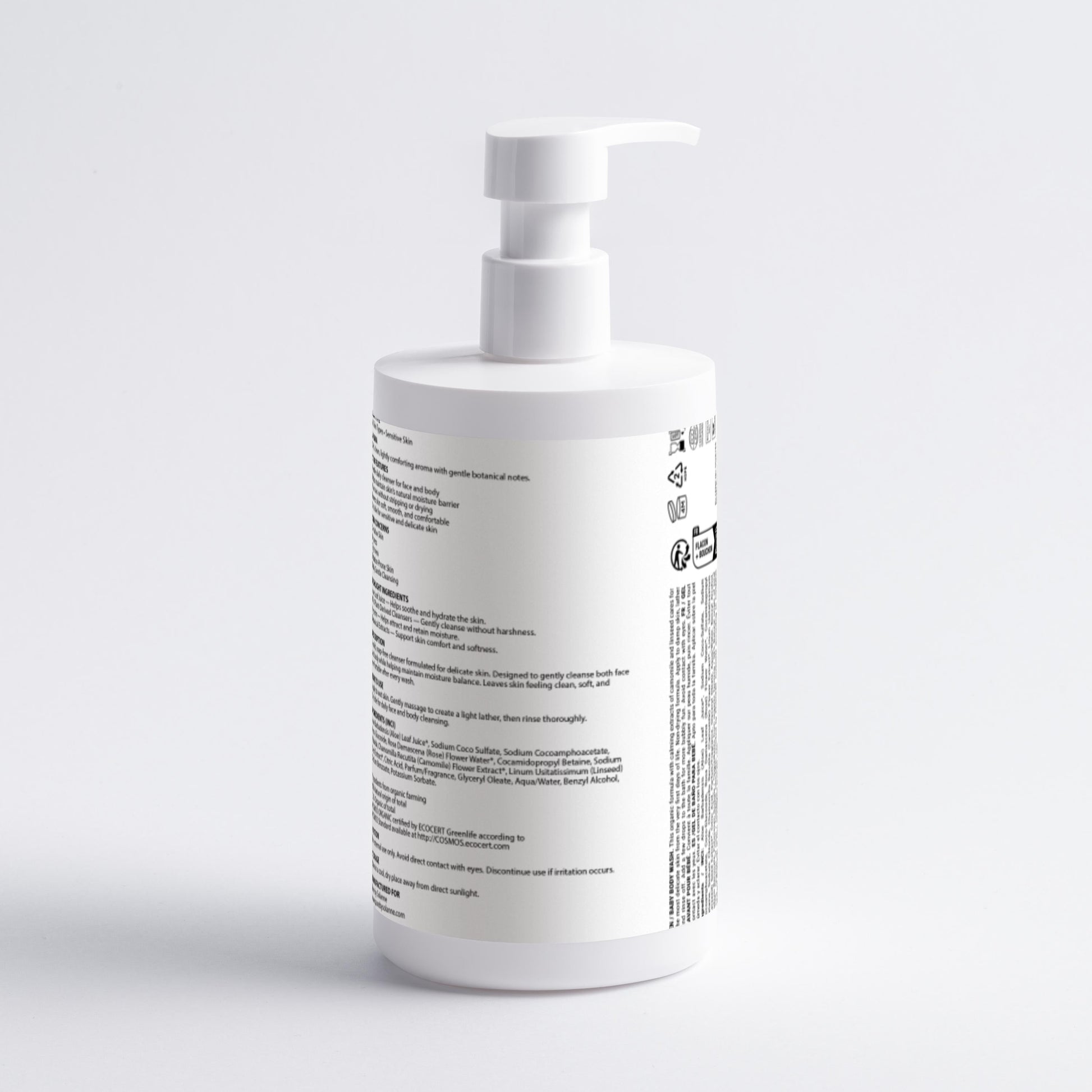 Baby Body Wash But It's gentle for my face!