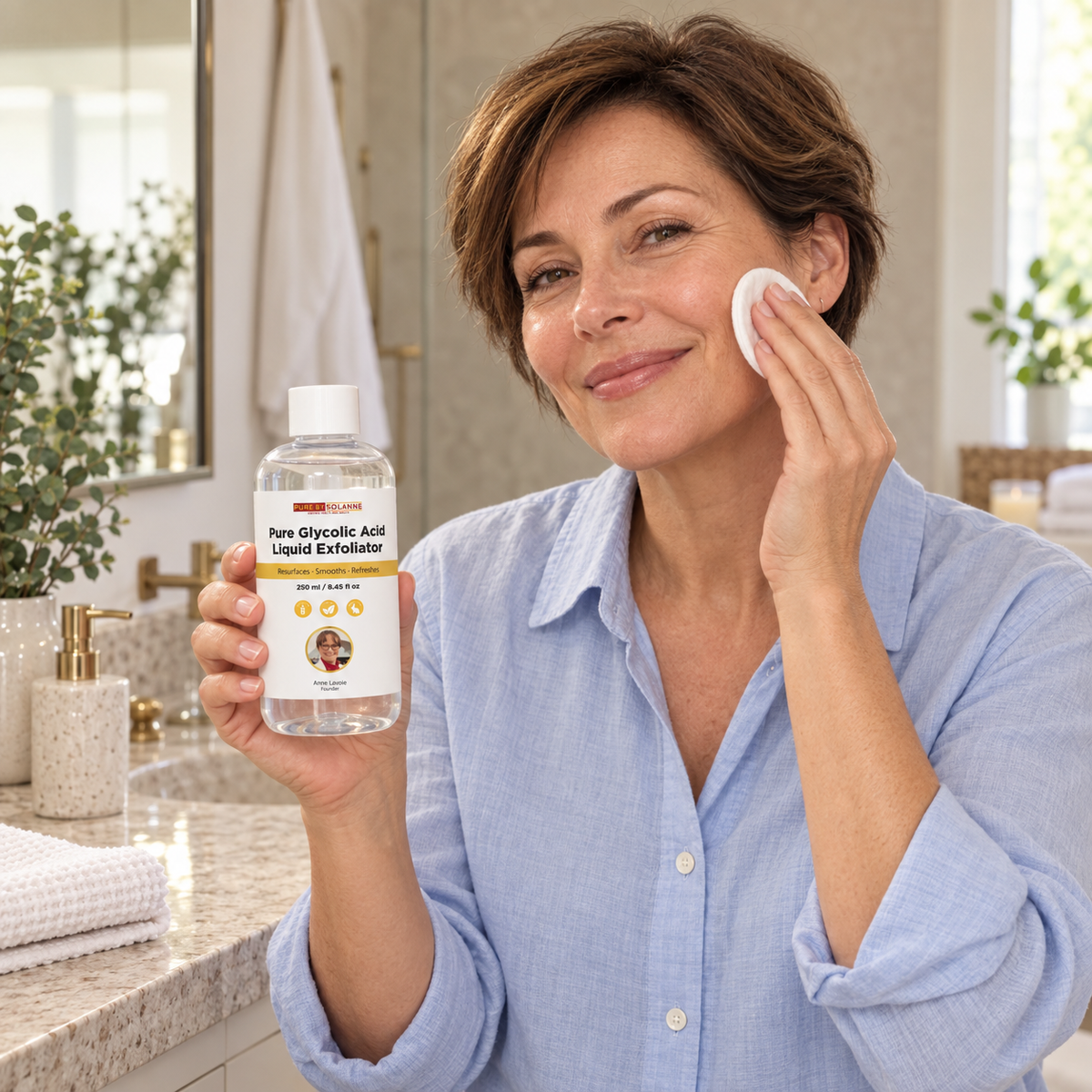 Pure Glycolic Acid Liquid Exfoliator