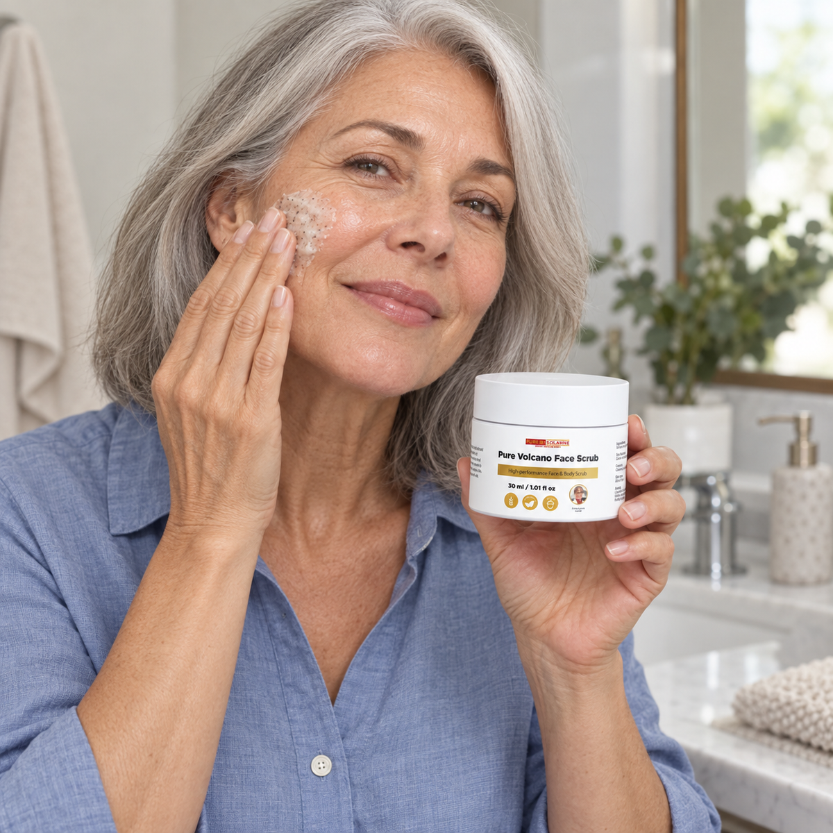 Pure Volcano Face Scrub