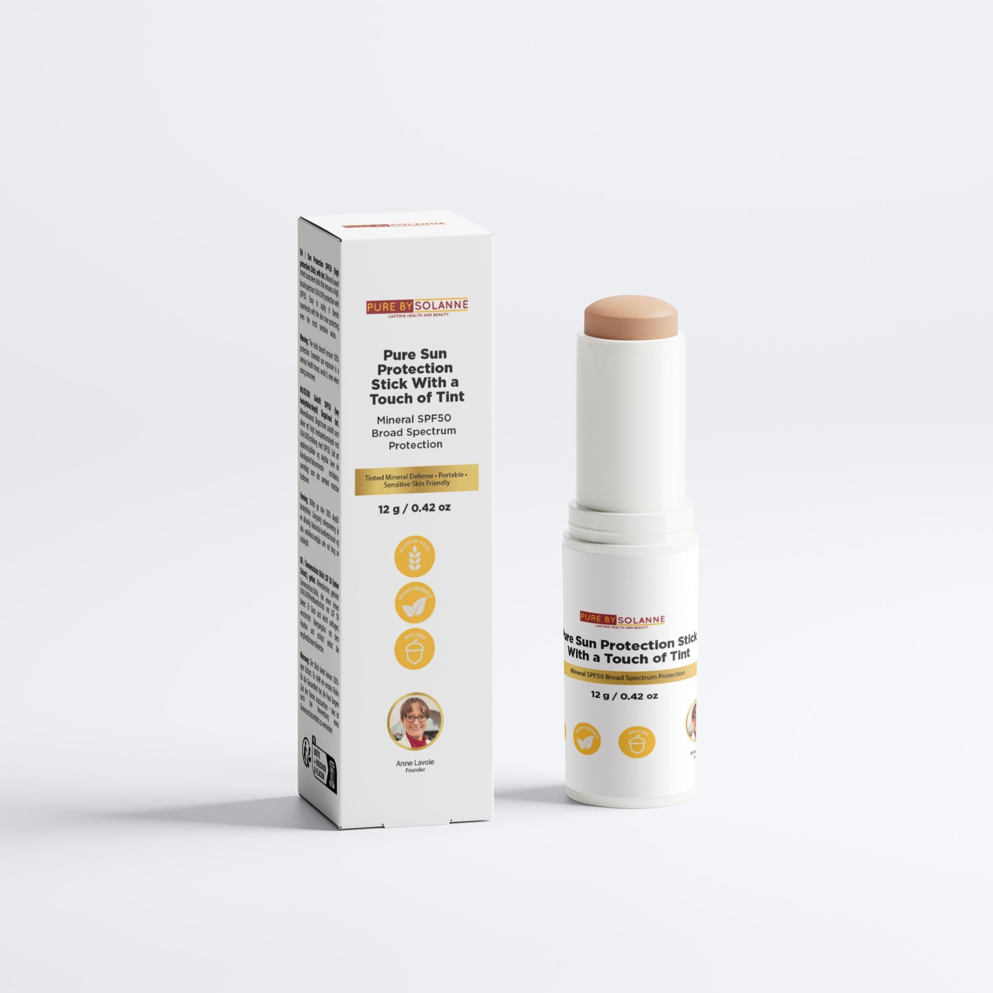 Pure Sun Protection Stick With a Touch of Tint